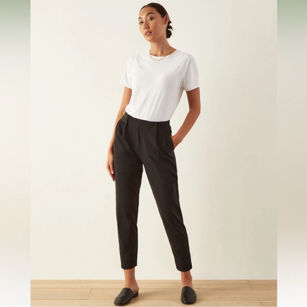 Aday Turn‎ It Up Pants XS Black minimalist commute office career academia